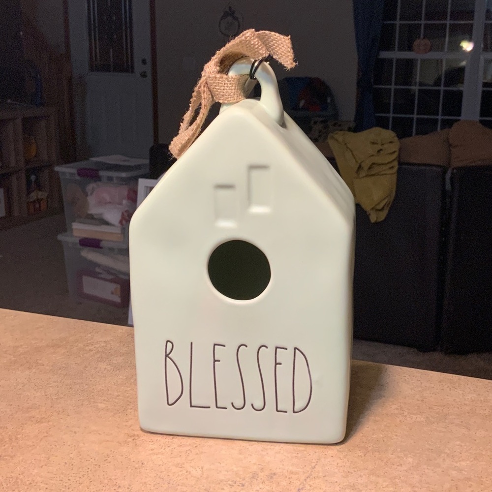 Rae Dunn Blessed Birdhouse